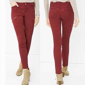 WHBM CINNAMON SKINNY ANKLE JEANS